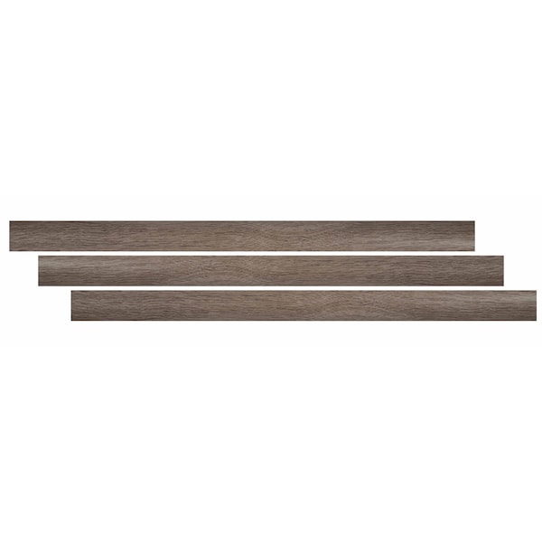 Ackland 0.35 in. T x 94 in. L x 1.77 in. W Wyncreek Luxury Vinyl Flooring Trim Surface Reducer Molding AKVTVWYNC-SR - main